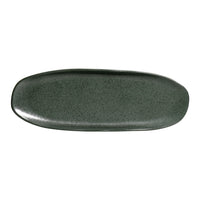 Porto Brasil GREENERY SHALLOW OVAL PR LARGE ORGANIC STONEWARE dia. 14.17x5.12"  SKU: '14214106501