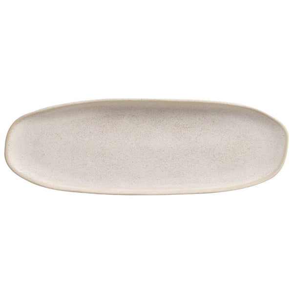 Porto Brasil LATTE SHALLOW OVAL PR LARGE ORGANIC STONEWARE dia. 14.17x5.12"  SKU: '14214108501