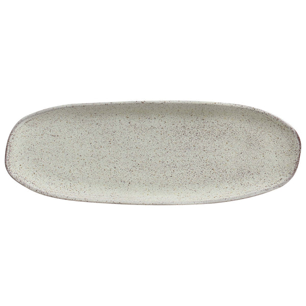 Porto Brasil PISTACHE SHALLOW OVAL PR LARGE ORGANIC STONEWARE dia. 14.17x5.12"  SKU: '14214108801