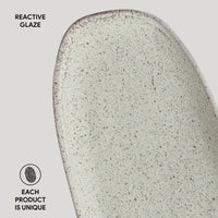 Porto Brasil PISTACHE SHALLOW OVAL PR LARGE ORGANIC STONEWARE dia. 14.17x5.12"  SKU: '14214108801