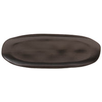 Porto Brasil METALLICA SHALLOW OVAL PR LARGE ORGANIC STONEWARE dia. 14.17x5.12"  SKU: '14214109301