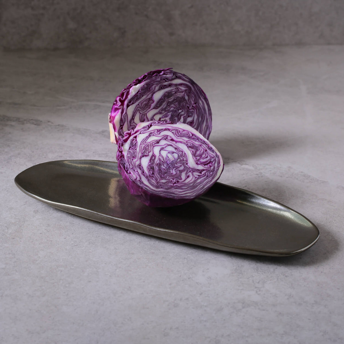 Porto Brasil METALLICA SHALLOW OVAL PR LARGE ORGANIC STONEWARE dia. 14.17x5.12"  SKU: '14214109301