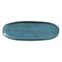 Porto Brasil NIGHT SKY SHALLOW OVAL PR LARGE ORGANIC STONEWARE dia. 14.17x5.12"  SKU: '1421477201