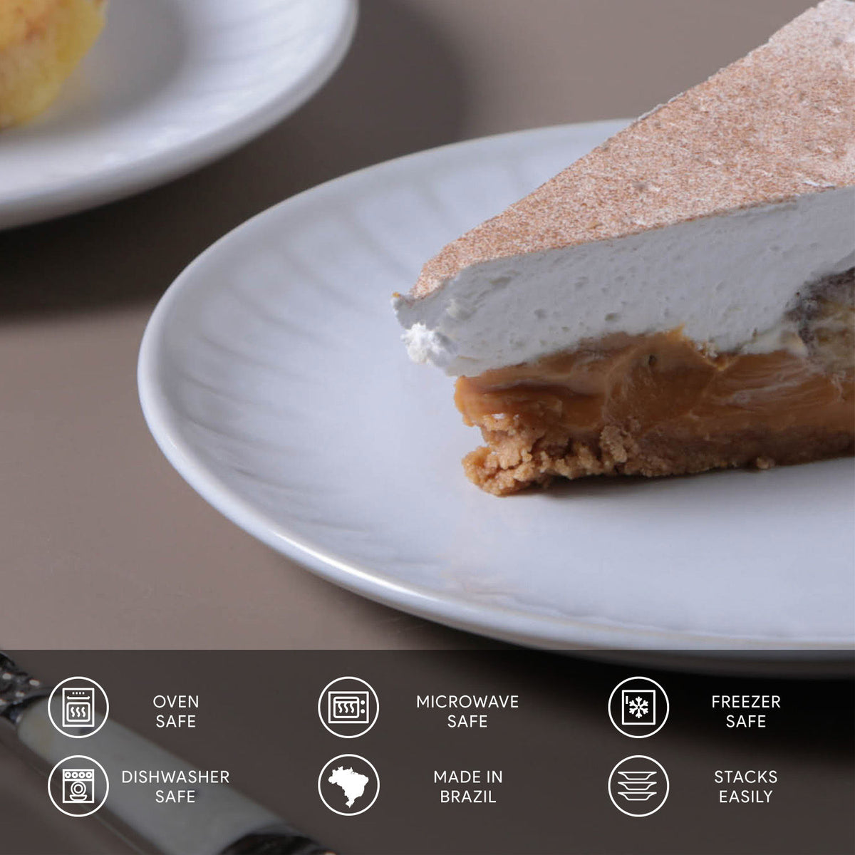 Porto Brasil AURORA DESSERT PLATE COUP dia. 7.63"  SKU: '1426119901