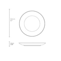 Porto Brasil AURORA DESSERT PLATE COUP dia. 7.63"  SKU: '1426119901