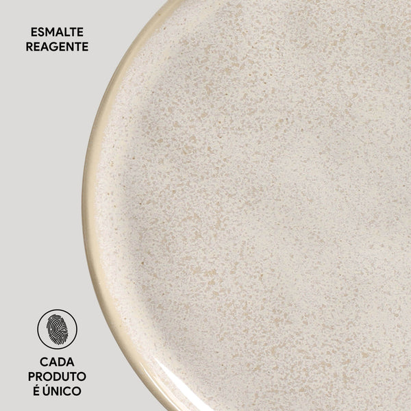 Porto Brasil LATTE DESSERT PLATE BIO STONEWARE dia. 8.46"   SKU: '1431108501
