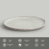 Porto Brasil PISTACHE DESSERT PLATE BIO STONEWARE dia. 8.46"  SKU: '1431108801