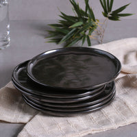 Porto Brasil METALLICA DESSERT PLATE BIO STONEWARE dia. 8.46"  SKU: '1431109301