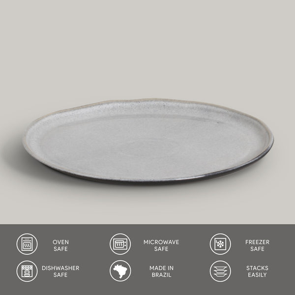 Porto Brasil DUST DESSERT PLATE BIO STONEWARE dia. 8.46"   SKU: '1431115801