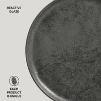 Porto Brasil CHROMIUM DESSERT PLATE BIO STONEWARE dia. 7.68"  SKU: '1431115901