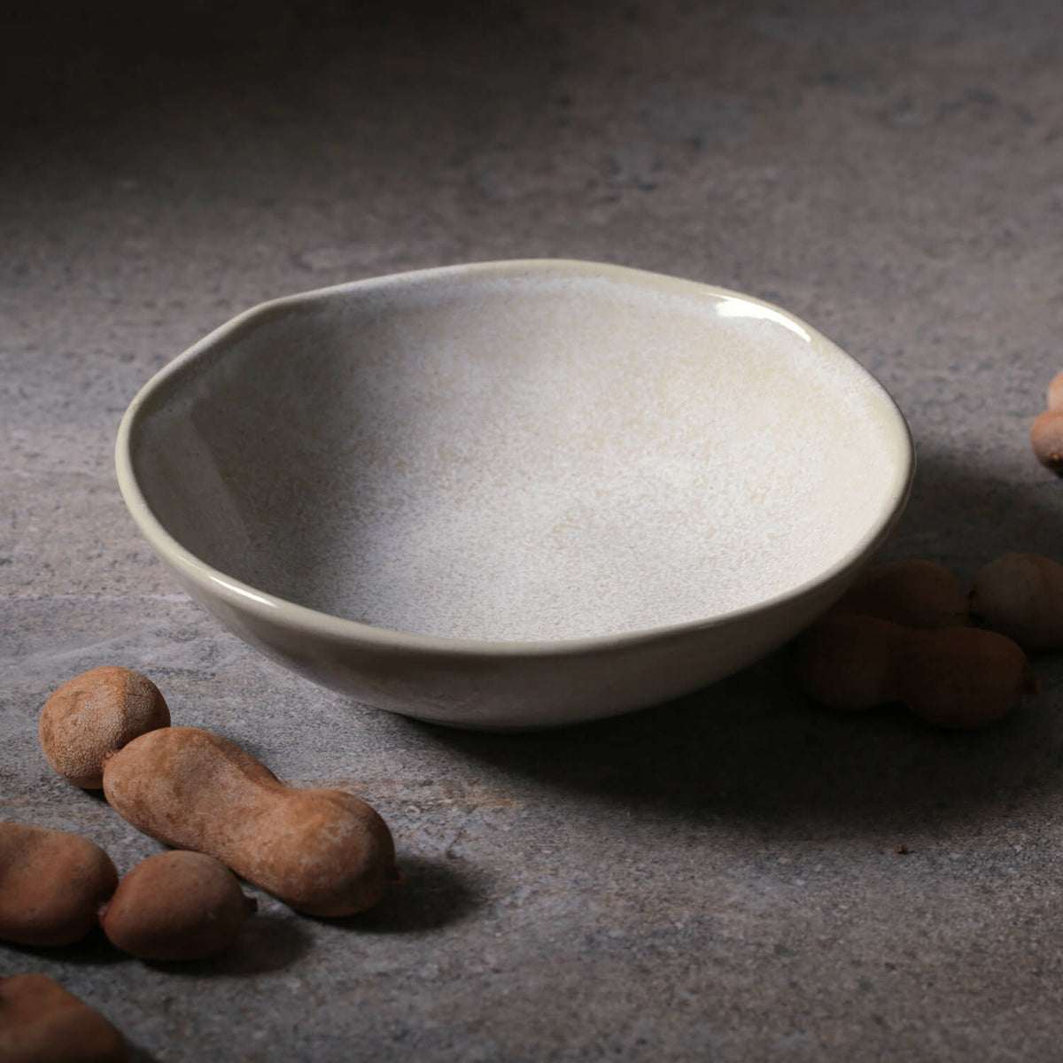 Porto Brasil LATTE BOWL ORGANIC STONEWARE dia. 6.9x2.2"  SKU: '14314108501
