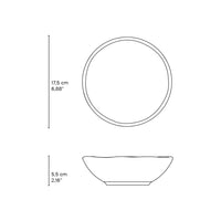 Porto Brasil PISTACHE BOWL ORGANIC STONEWARE dia. 6.9x2.2"  SKU: '14314108801