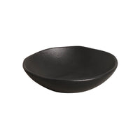 Porto Brasil MATTE BLACK BOWL ORGANIC STONEWARE dia. 6.9x2.2"  SKU: '1431473901