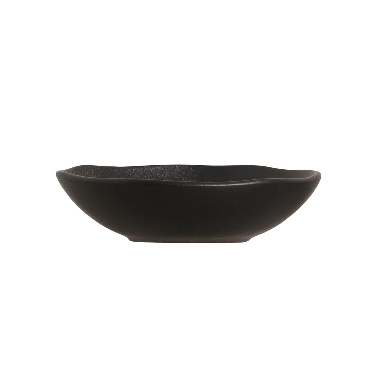 Porto Brasil MATTE BLACK BOWL ORGANIC STONEWARE dia. 6.9x2.2"  SKU: '1431473901
