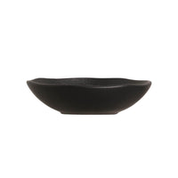 Porto Brasil MATTE BLACK BOWL ORGANIC STONEWARE dia. 6.9x2.2"  SKU: '1431473901