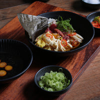 Porto Brasil MATTE BLACK BOWL ORGANIC STONEWARE dia. 6.9x2.2"  SKU: '1431473901