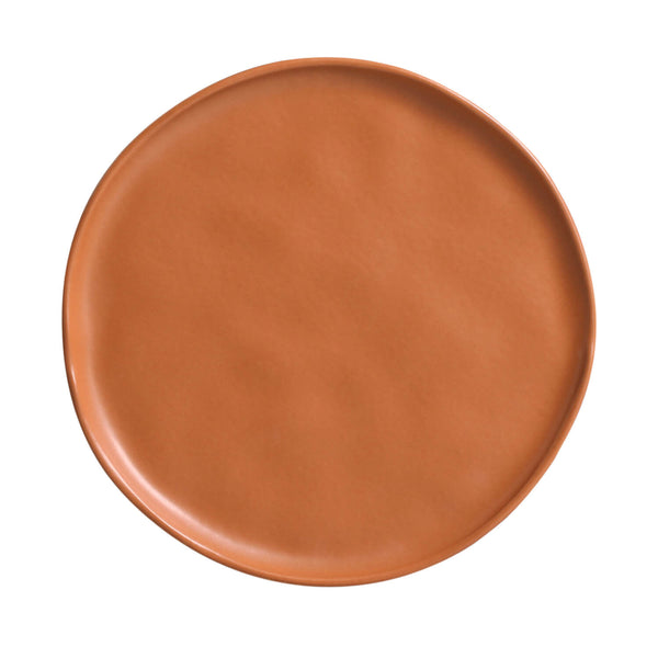 Porto Brasil TERRACOTTA DESSERT PLATE BIO STONEWARE dia. 8.46"  SKU: '143195701