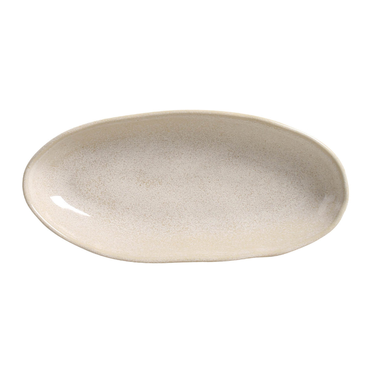 Porto Brasil LATTE DEEP OVAL PR LARGE ORGANIC STONEWARE dia. 12.6x6.3"  SKU: '14414108501