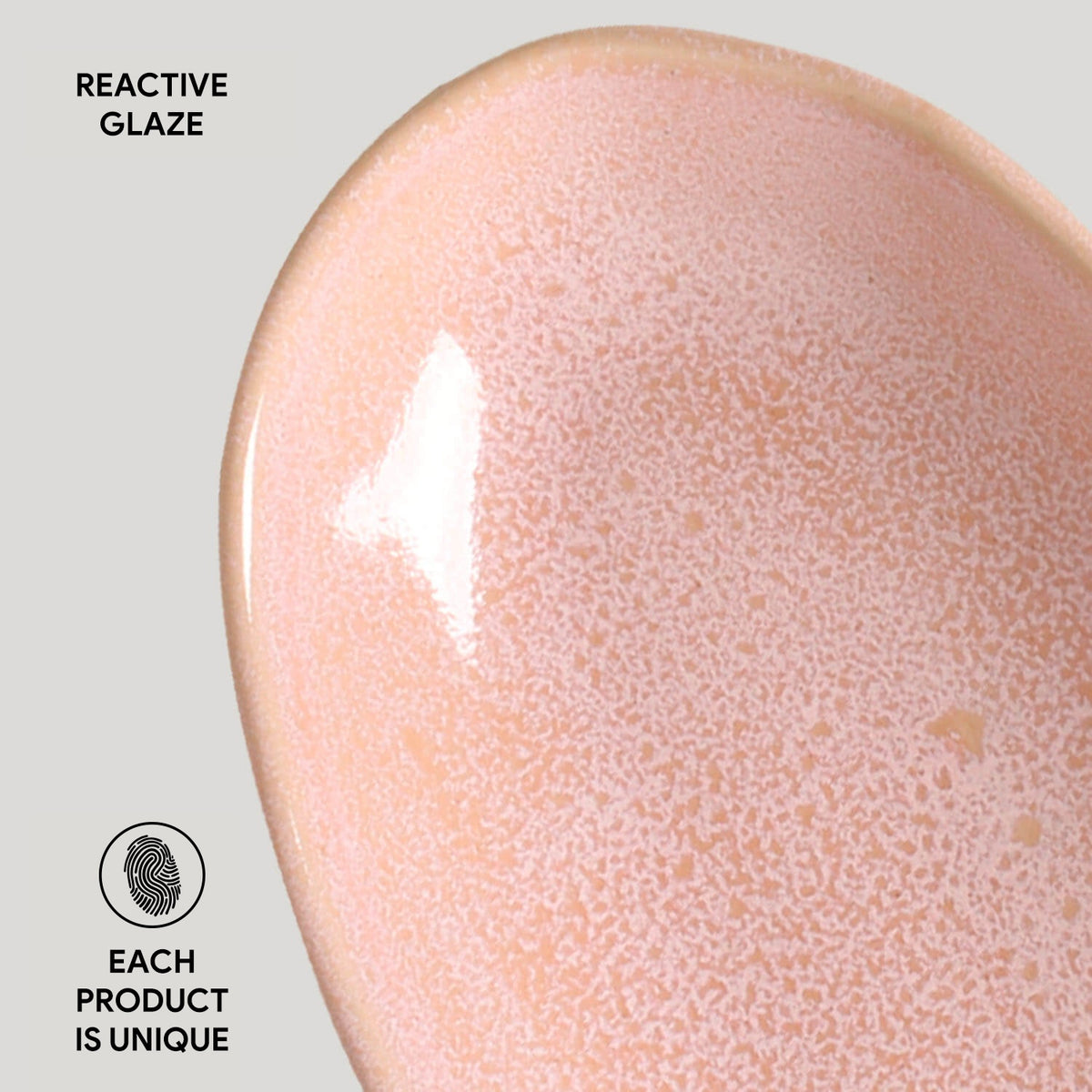 Porto Brasil LITCHI DEEP OVAL PR LARGE ORGANIC STONEWARE dia. 12.6x6.3"  SKU: '14414109201