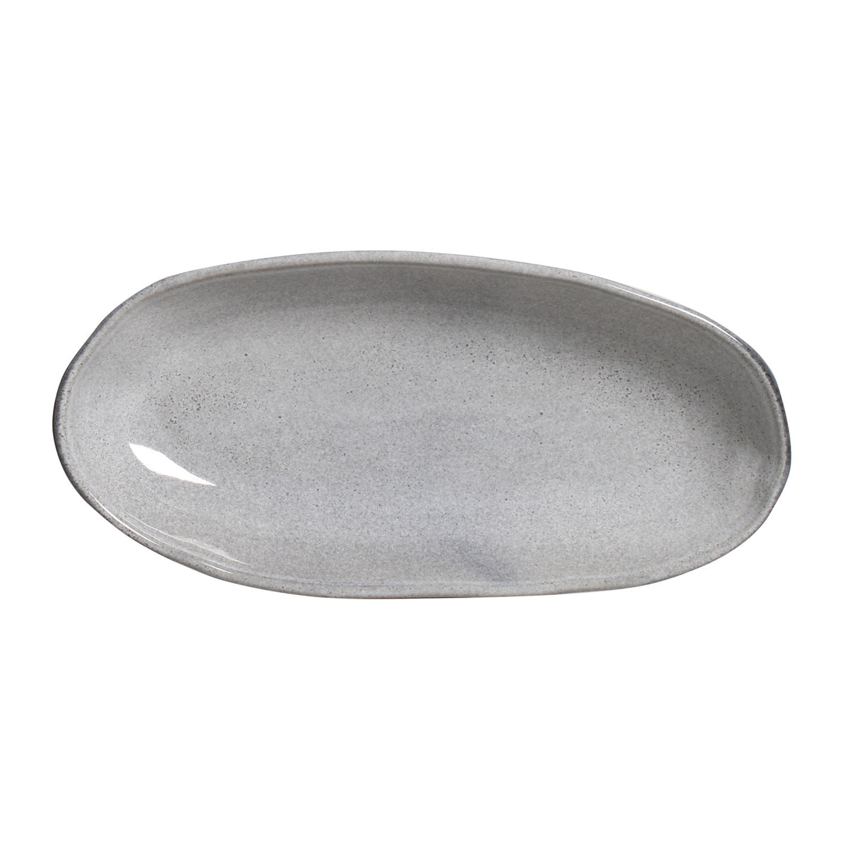 Porto Brasil DUST DEEP OVAL PR LARGE ORGANIC STONEWARE dia. 12.6x6.3"  SKU: '14414115801