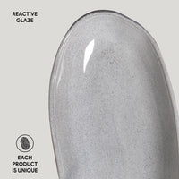 Porto Brasil DUST DEEP OVAL PR LARGE ORGANIC STONEWARE dia. 12.6x6.3"  SKU: '14414115801