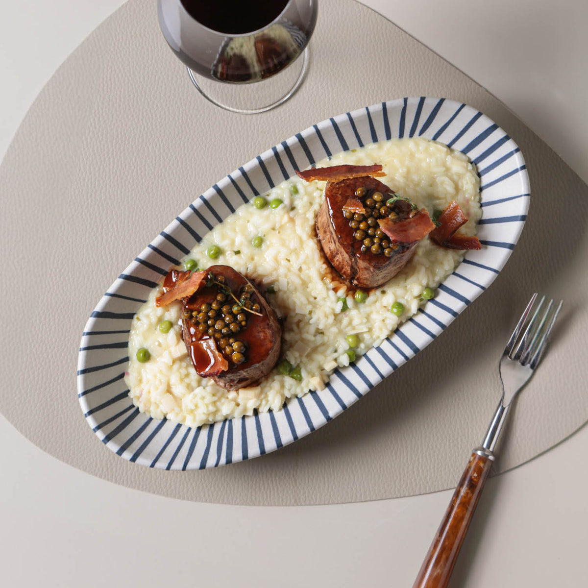 Porto Brasil ELEMENTO DEEP OVAL PR LARGE ORGANIC STONEWARE dia. 12.6x6.3"  SKU: '1441493101