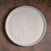 Porto Brasil LATTE LINHAS DESSERT PLATE STONEWARE dia. 8.46"  SKU: '1461108501