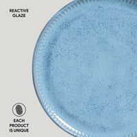 Porto Brasil BREEZE LINHAS DESSERT PLATE STONEWARE dia. 8.46"  SKU: '1461109001