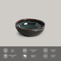Porto Brasil OCEANO RAMEKIN ORGANIC MEDIUM STONEWARE dia. 3.54x1.18"  SKU: '14614106701