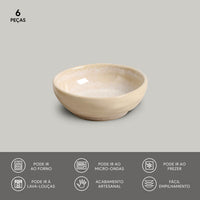 Porto Brasil LATTE RAMEKIN ORGANIC MEDIUM STONEWARE dia. 3.54x1.18"  SKU: '14614108501