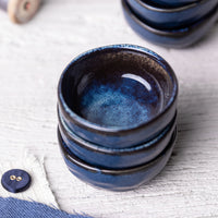 Porto Brasil DENIM RAMEKIN ORGANIC MEDIUM STONEWARE dia. 3.54x1.18"  SKU: '14614113001