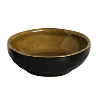 Porto Brasil AMBER RAMEKIN ORGANIC MEDIUM STONEWARE dia. 3.54x1.18"  SKU: '1461477101