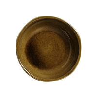 Porto Brasil AMBER RAMEKIN ORGANIC MEDIUM STONEWARE dia. 3.54x1.18"  SKU: '1461477101