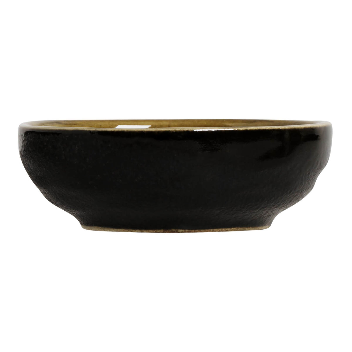 Porto Brasil AMBER RAMEKIN ORGANIC MEDIUM STONEWARE dia. 3.54x1.18"  SKU: '1461477101