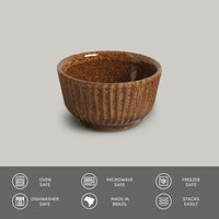 Porto Brasil DIJON LINHAS RAMEKIN STONEWARE dia. 3.5x1.97"  SKU: '14661105801
