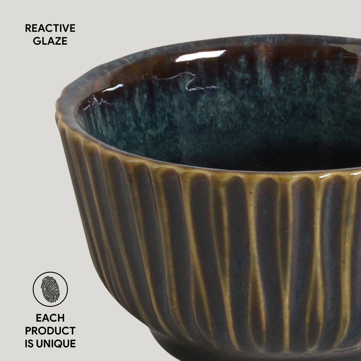 Porto Brasil OCEANO LINHAS RAMEKIN STONEWARE dia. 3.5x1.97"  SKU: '14661106701