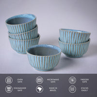 Porto Brasil BREEZE LINHAS RAMEKIN STONEWARE dia. 3.5x1.97"  SKU: '14661109001