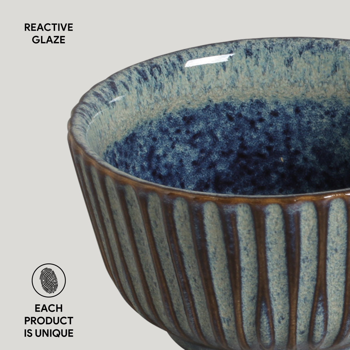 Porto Brasil DENIM LINHAS RAMEKIN STONEWARE dia. 3.5x1.97"  SKU: '14661113001