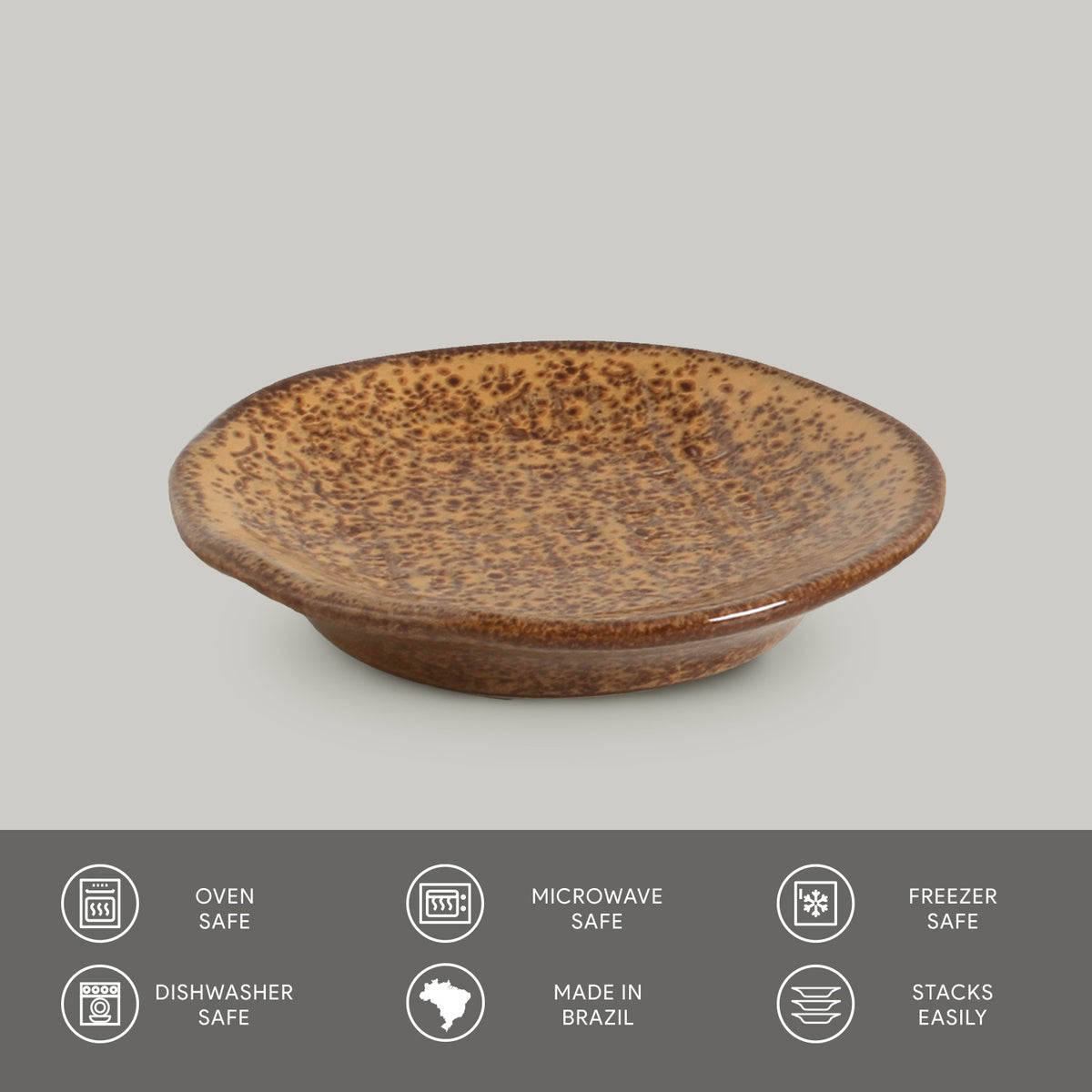 Porto Brasil DIJON RAMEKIN JUTA STONEWARE dia. 4.33x0.87"  SKU: '14664105801