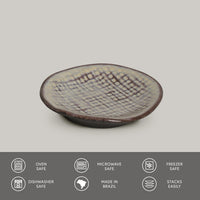 Porto Brasil TOURMALINE RAMEKIN JUTA STONEWARE dia. 4.33x0.87"  SKU: '14664108901