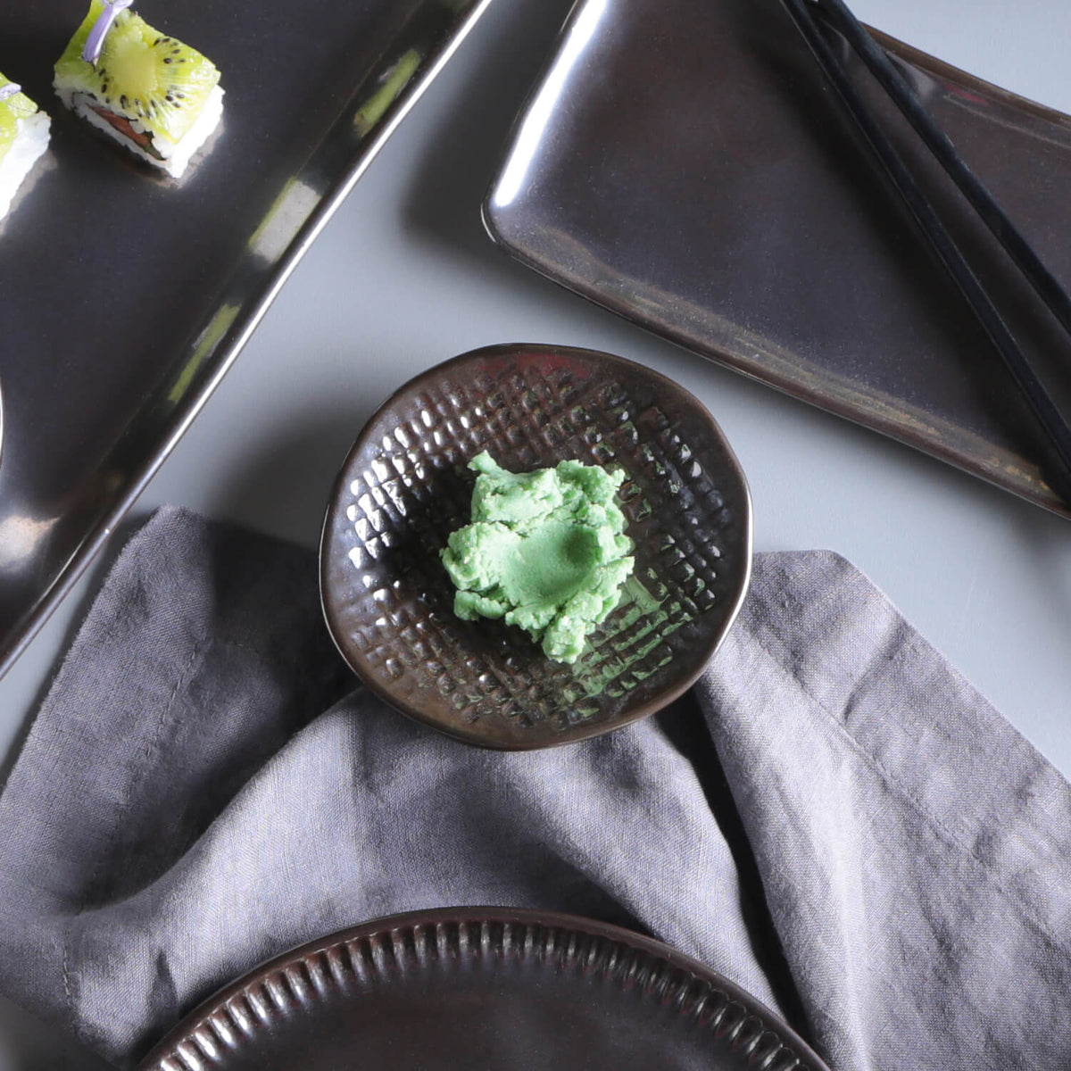 Porto Brasil METALLICA RAMEKIN JUTA STONEWARE dia. 4.33x0.87"  SKU: '14664109301