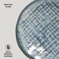 Porto Brasil DENIM RAMEKIN JUTA STONEWARE dia. 4.33x0.87"  SKU: '14664113001