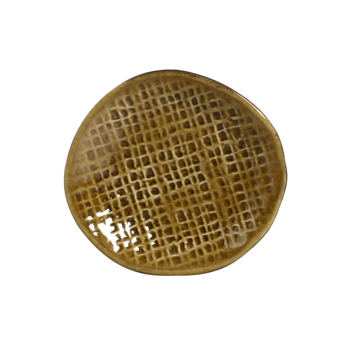 Porto Brasil AMBER RAMEKIN JUTA STONEWARE dia. 4.33x0.87"  SKU: '1466477101