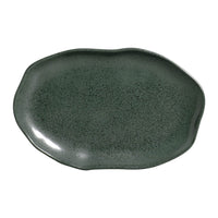 Porto Brasil GREENERY SHALLOW OVAL PR MEDIUM BIO STONEWARE dia. 11.81x7.87"  SKU: '14831106501