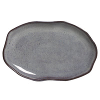 Porto Brasil TOURMALINE SHALLOW OVAL PR MEDIUM BIO STONEWARE dia. 11.81x7.87"  SKU: '14831108901