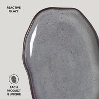Porto Brasil TOURMALINE SHALLOW OVAL PR MEDIUM BIO STONEWARE dia. 11.81x7.87"  SKU: '14831108901