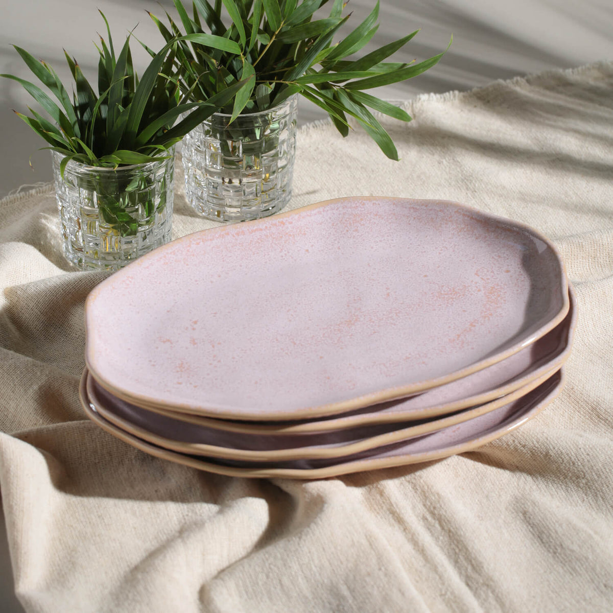 Porto Brasil LITCHI SHALLOW OVAL PR MEDIUM BIO STONEWARE dia. 11.81x7.87"  SKU: '14831109201