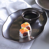 Porto Brasil METALLICA SHALLOW OVAL PR MEDIUM BIO STONEWARE dia. 11.81x7.87"  SKU: '14831109301