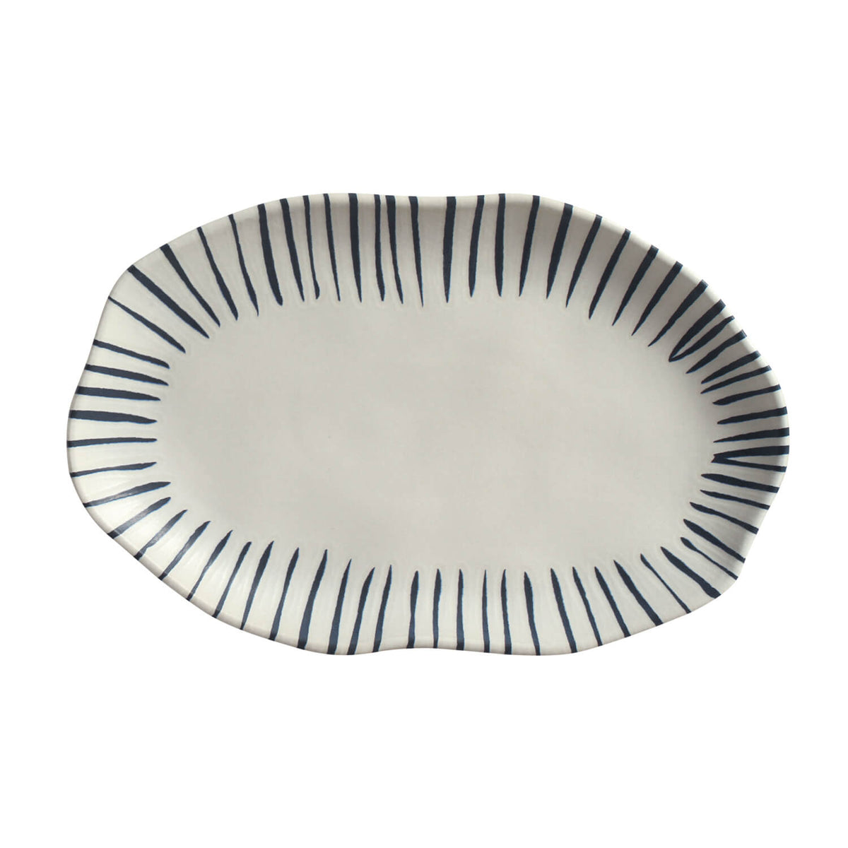 Porto Brasil ELEMENTO SHALLOW OVAL PR MEDIUM BIO STONEWARE dia. 11.81x7.87"  SKU: '1483193101