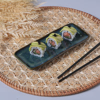 Porto Brasil OCEANO RECTANGULAR PR ORGANIC STONEWARE dia. 8.66x3.74"  SKU: '15014106701